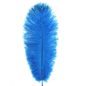 Straußenfedern Blondene