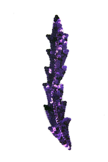 Schwinge groß lila links ca. 20x3cm