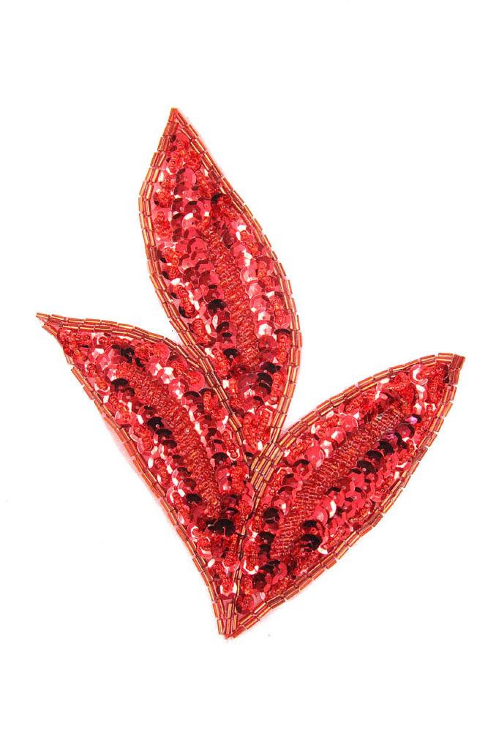 Blätter rot links ca. 17x14cm