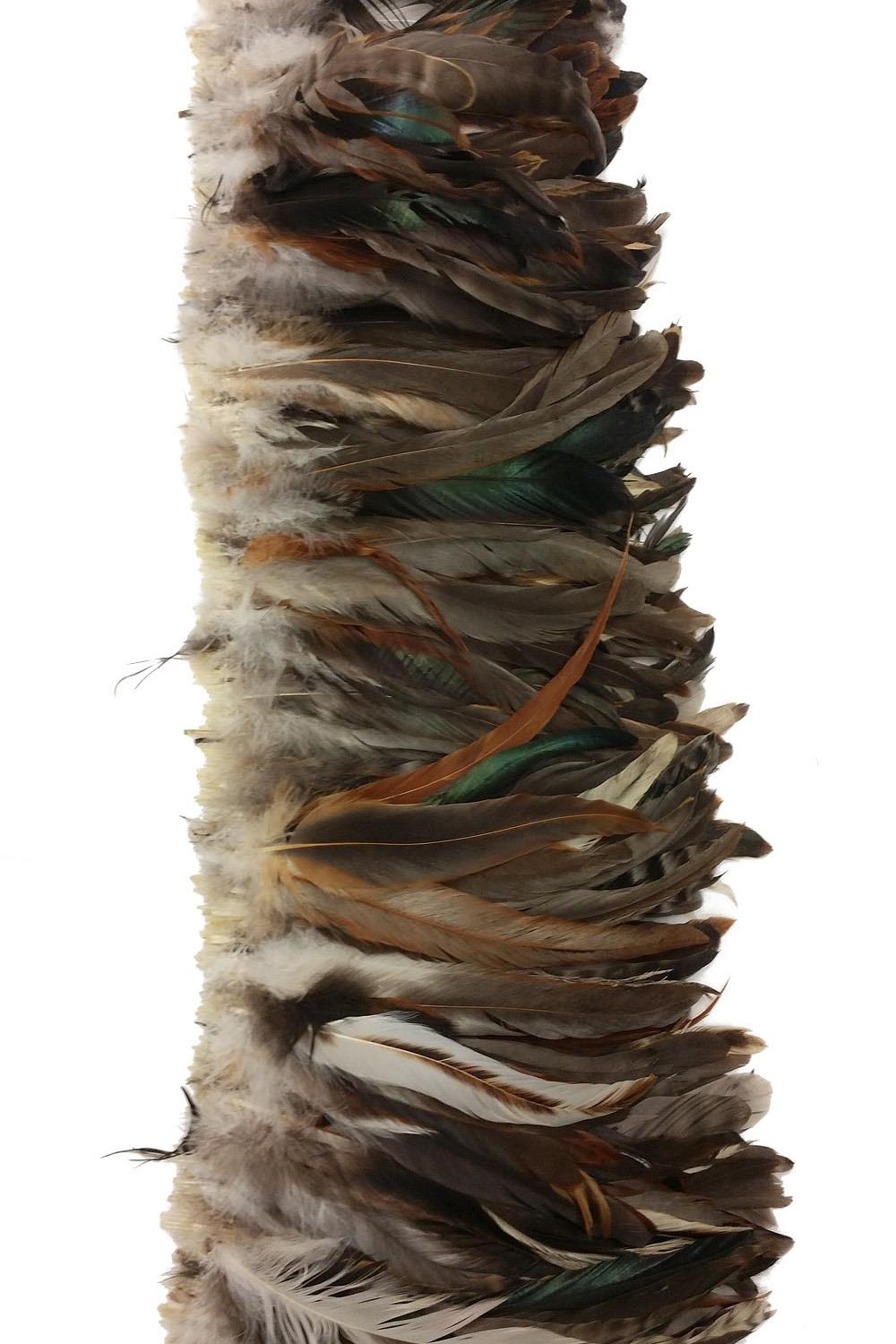 Coque Tails 20-25cm Chinchilla, Strung Rowed