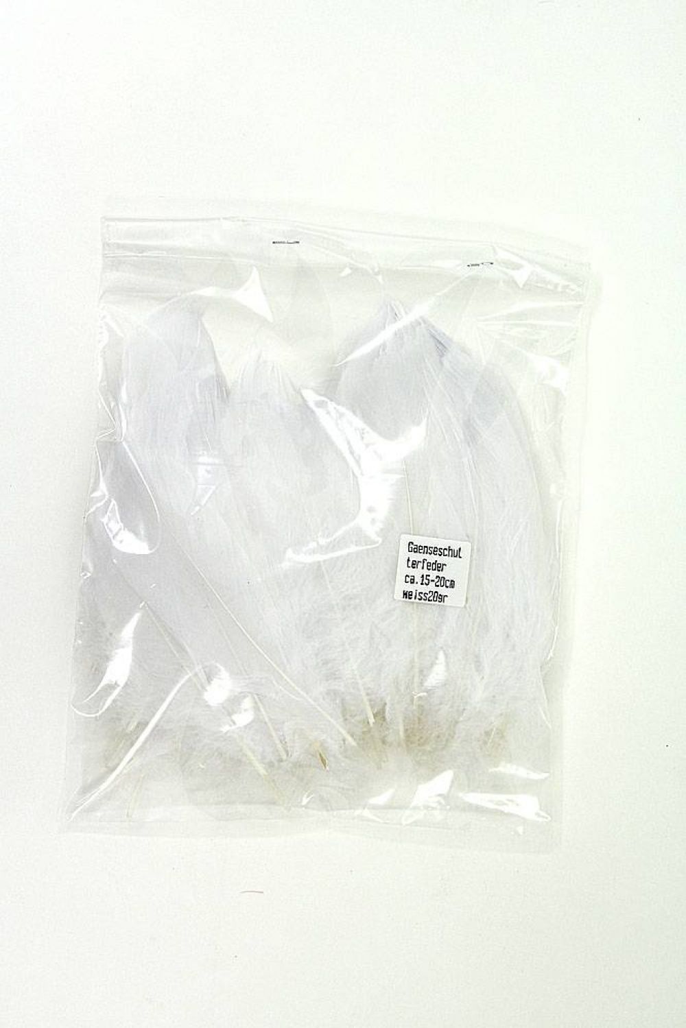 Goose Nageoires 15cm UP, white, 10g PACK