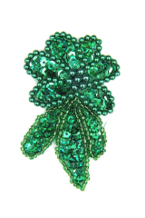 Blume grünholo links ca. 7x4cm