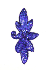 Schleife blauholo links ca. 14x7cm