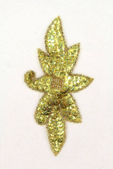 Schleife goldholo links ca. 14x7cm
