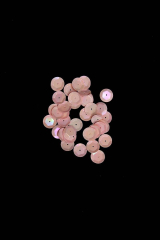 Pailletten 12mm babyrosa irisé 40g PACK
