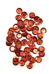 Pailletten 12mm rotholo 40g PACK