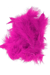 Marabou Full Down loose hothotpink, 10g PACK