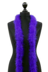 Marabou Boa 2ply purple, 2m Piece