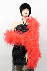 Straußenbesatz Tanzsport hotflamingo Meterware