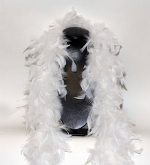 Feather Boa 200F white, 1.8m long