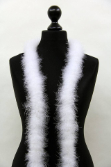 Marabou Boa 2ply white, 2m Piece